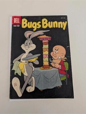 Vintage Dell Bugs Bunny Comic Book - The Stow Money Mission - #64